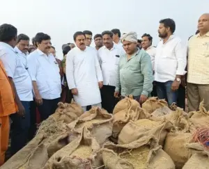 మానవతా దృక్పథంతో తేమ శాతం 17 దాటినా ధాన్యం కొనుగోళ్లు: మంత్రి