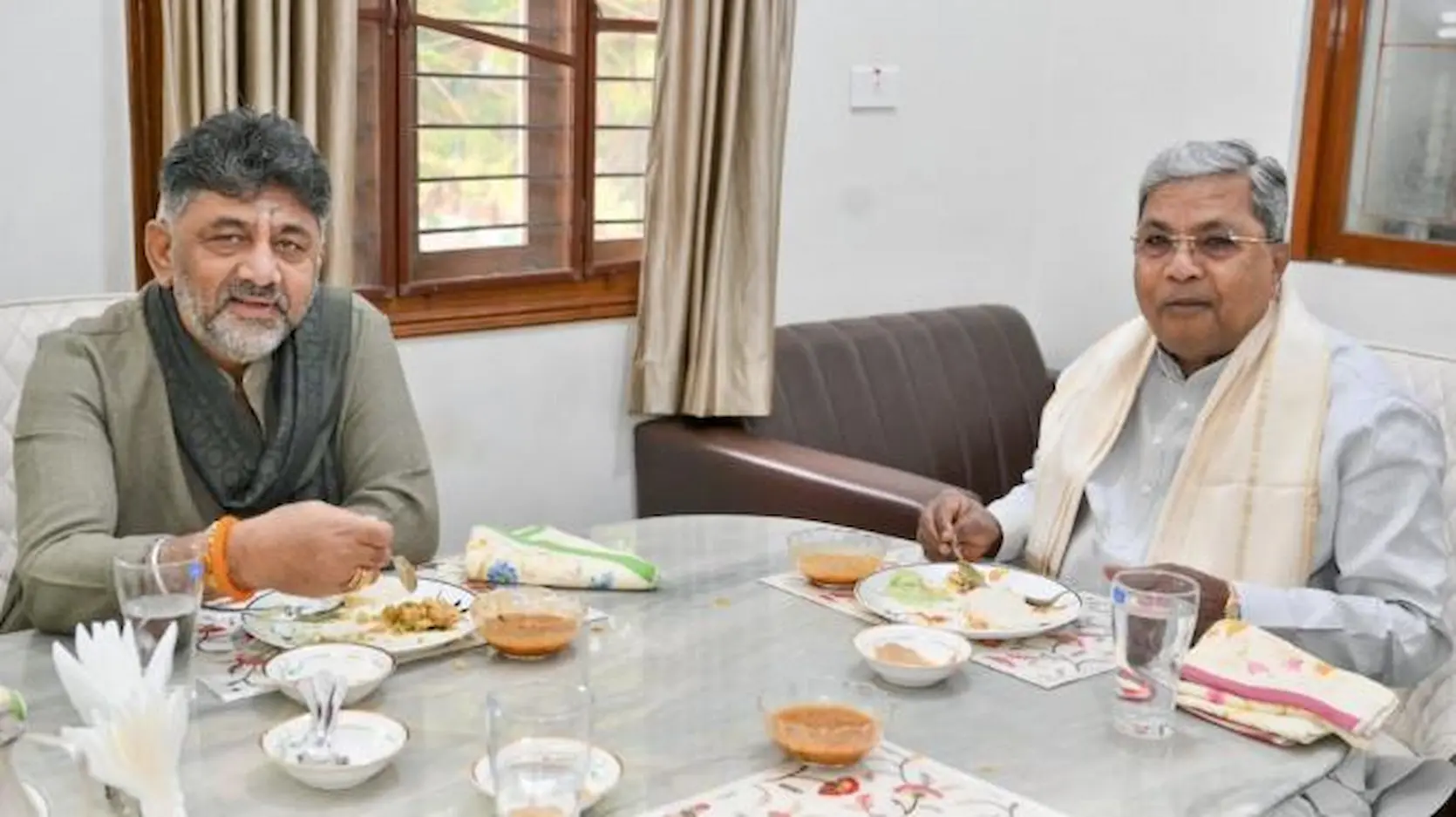 Karnataka: సిద్దూ-డీకే బ్రేక్‌ఫాస్ట్ మీట్