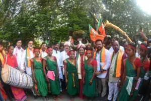 ట్యాంక్ బండ్ లో జన జాతీయ గౌరవ దినోత్సవం..