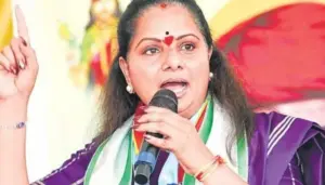 మాజీ మంత్రి నిరంజన్ రెడ్డికి కల్వకుంట్ల కవిత వార్నింగ్