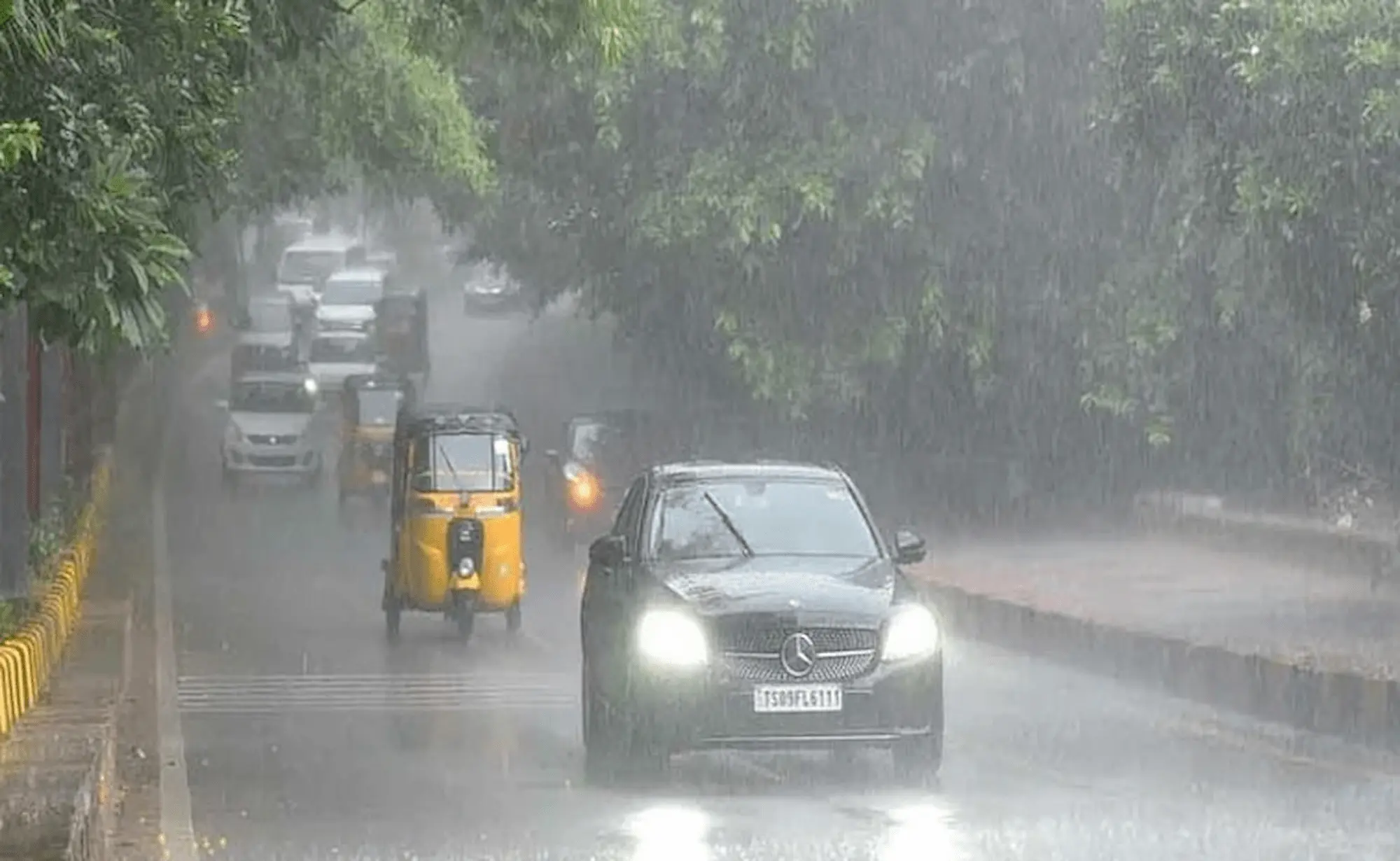 rain warning in Telangana
