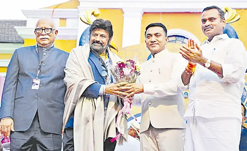 News Telugu: Goa: గోవా అంతర్జాతీయ చలన చిత్రోత్సవంలో ప్రత్యేక ఆకర్షణగా ఎపి శకటం