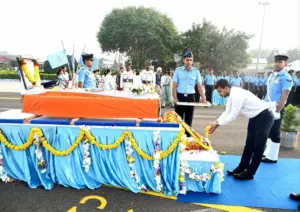 తేజస్ ఫైటర్ జెట్ ప్రమాదం.. సూలూర్ ఎయిర్‌బేస్‌కు వింగ్ కమాండర్ భౌతికకాయం