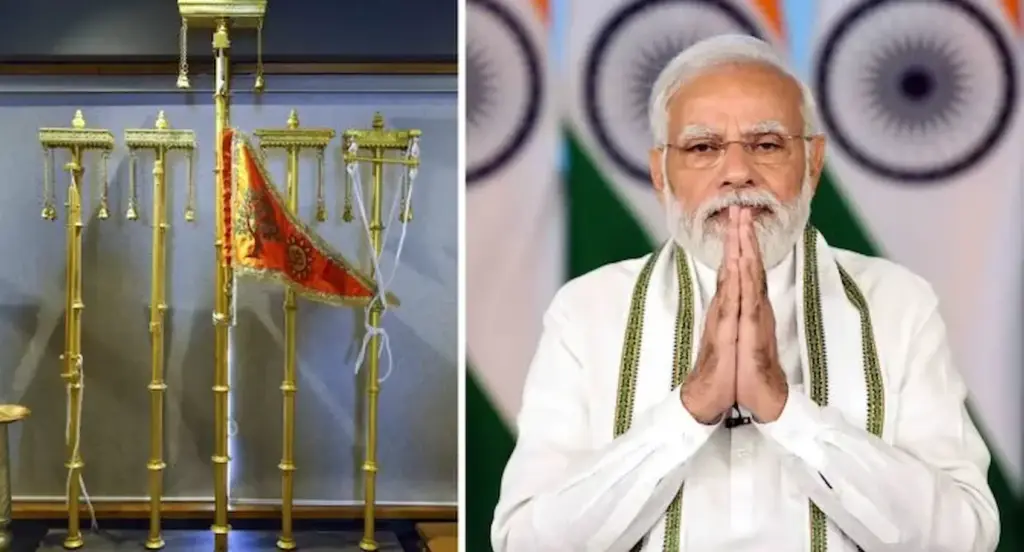  PM Modi to hoist saffron flag in Ayodhya today