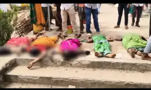 హృదయ విదారక దృశ్యాలు.. తొక్కిసలాట ఘటన