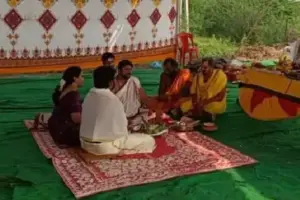 అమరావతిలో ఎం.ఎస్.కె ప్రసాద్ క్రికెట్ అకాడమీ భూమిపూజ