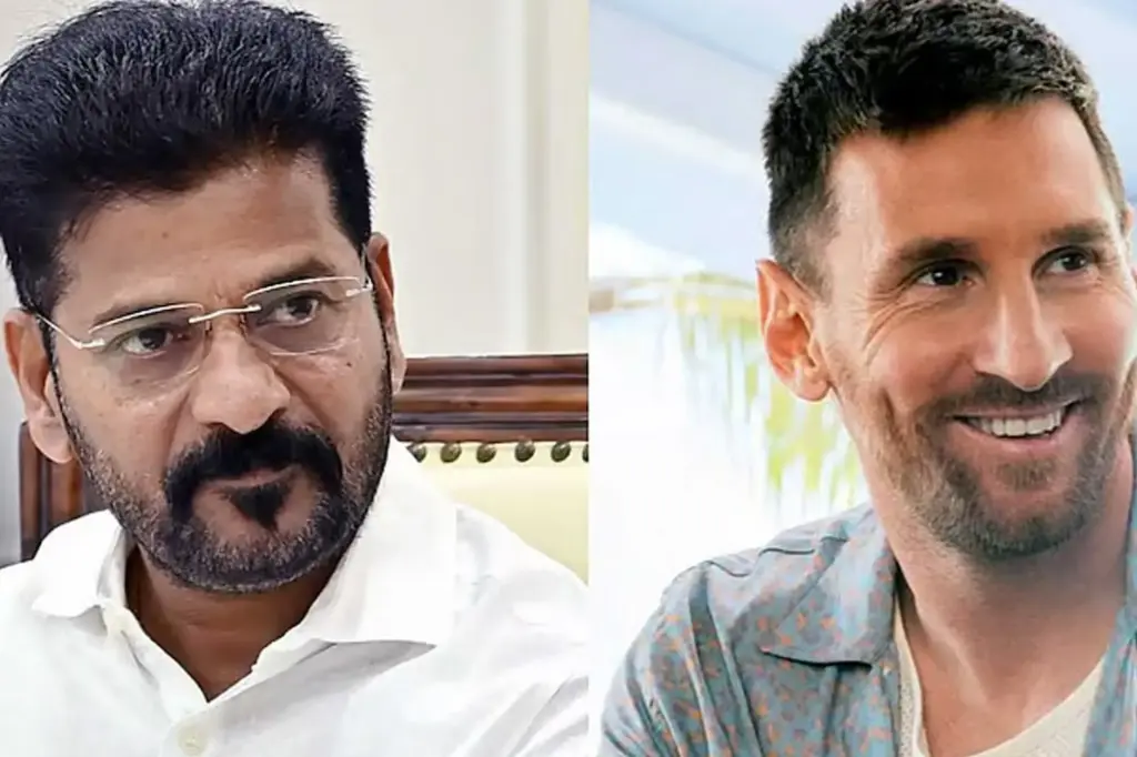 News Telugu: Messi: హైదరాబాద్‌కు దిగ్గజం మెస్సీ.. సీఎం రేవంత్ రెడ్డితో మ్యాచ్!