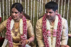 నటి సంయుక్తను పెళ్లాడిన క్రికెటర్ అనిరుద్ధ