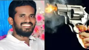 హత్య కేసులో నిందితులను పట్టుకునేందుకు వెళ్లిన పోలీసులపై కత్తులతో దాడి