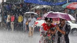 రాబోయే మూడు రోజుల్లో వర్షాల సూచన