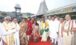 President Tirupati Visit