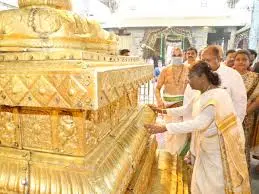President Tirupati Visit