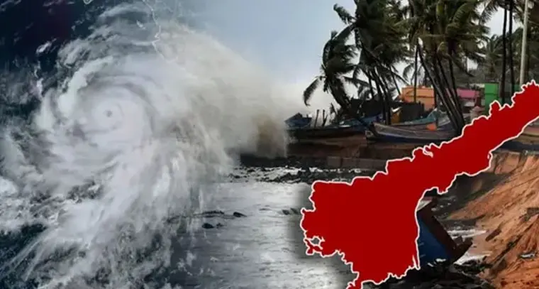 Andhra: బంగాళాఖాతంలో అల్పపీడనం ఏపీకి తప్పని తుఫాన్