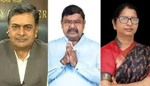 బీజేపీలో ముగ్గురు మాజీ మంత్రులు సస్పెండ్
