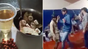 జైలులో ఖైదీల మందు పార్టీ హల్ చల్