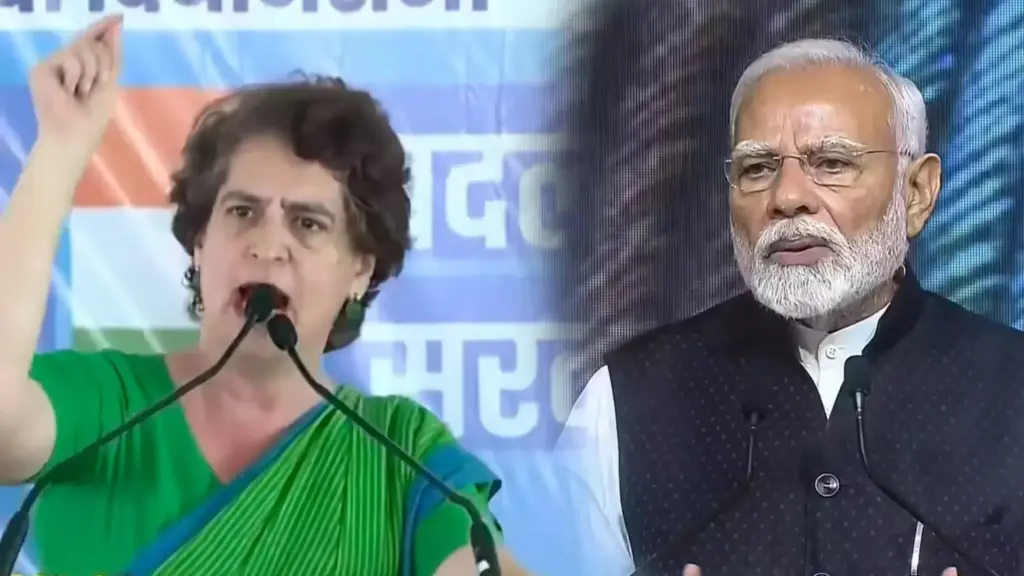 News Telugu: Narendra Modi: మోదీ సామ్రాజ్యంపై మా పోరాటం: ప్రియాంక గాంధీ