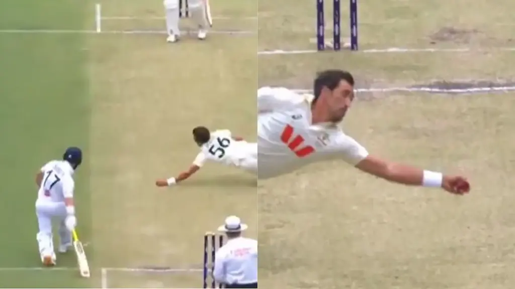 Aus Vs Eng: Stark takes a stunning catch