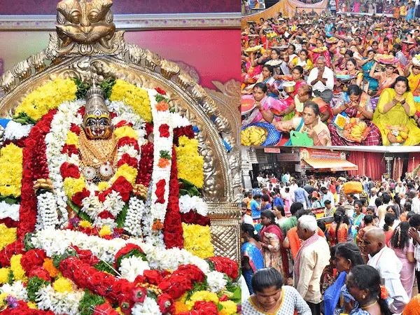 Vijayawada: భక్తుల రద్దీతో కిక్కిరిసిన ఇంద్రకీలాద్రి.. వీడియో వైరల్