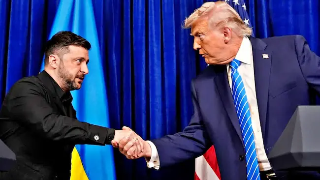 Trump Zelensky meeting : రష్యా–ఉక్రెయిన్ శాంతి ఒప్పందం దగ్గరలోనా? ట్రంప్, జెలెన్‌స్కీ ఆశాభావం