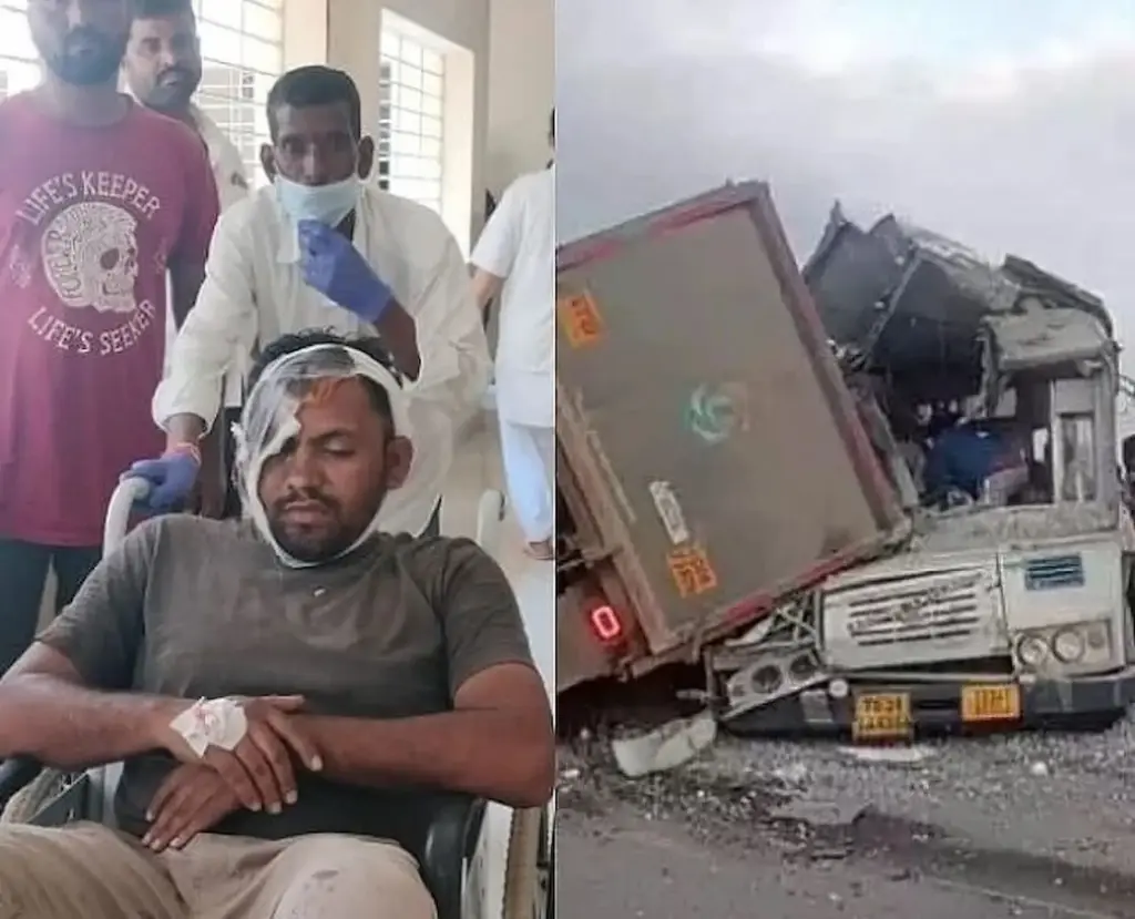 TG Crime: Chevella bus accident.. Tipper owner as the main accused