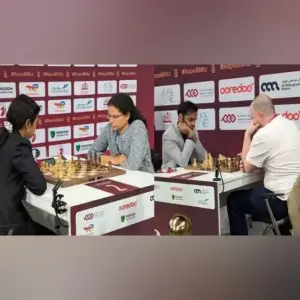 చెస్ చాంపియన్లను అభినందించిన సీఎం చంద్రబాబు