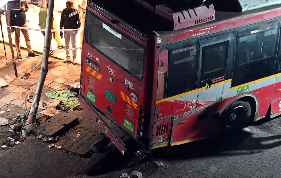 Tragic road accident in Mumbai