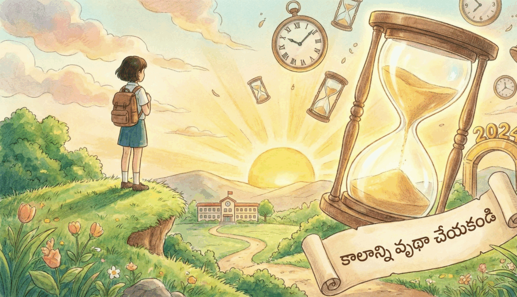 కాలమే విజయ సోపానం