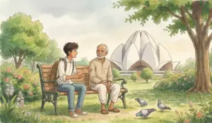 కాంతులీనుతున్న మనసు