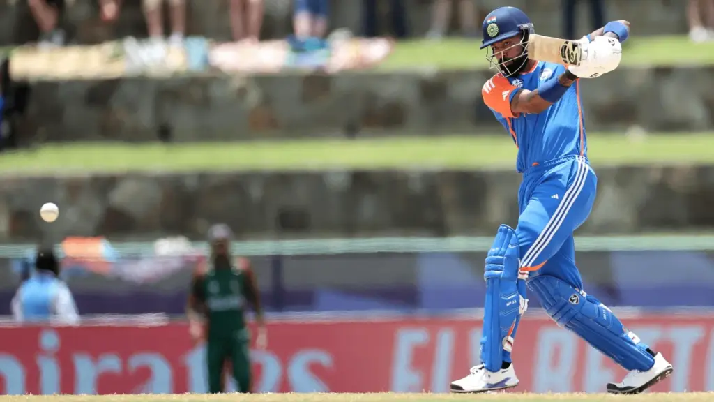 Hardik has made a splash in batting