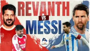 Lionel Messi vs Chief Minister Revanth Reddy – లియోనెల్ మెస్సీ మేక ఇండియా టూర్ లైవ్ అప్‌డేట్‌లు