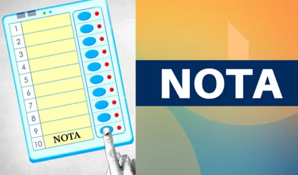 NOTA entry in local body elections