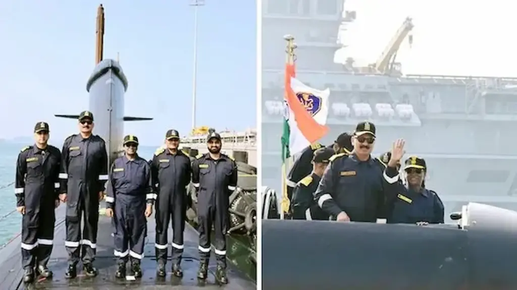 President Draupadi Murmu traveled in a submarine