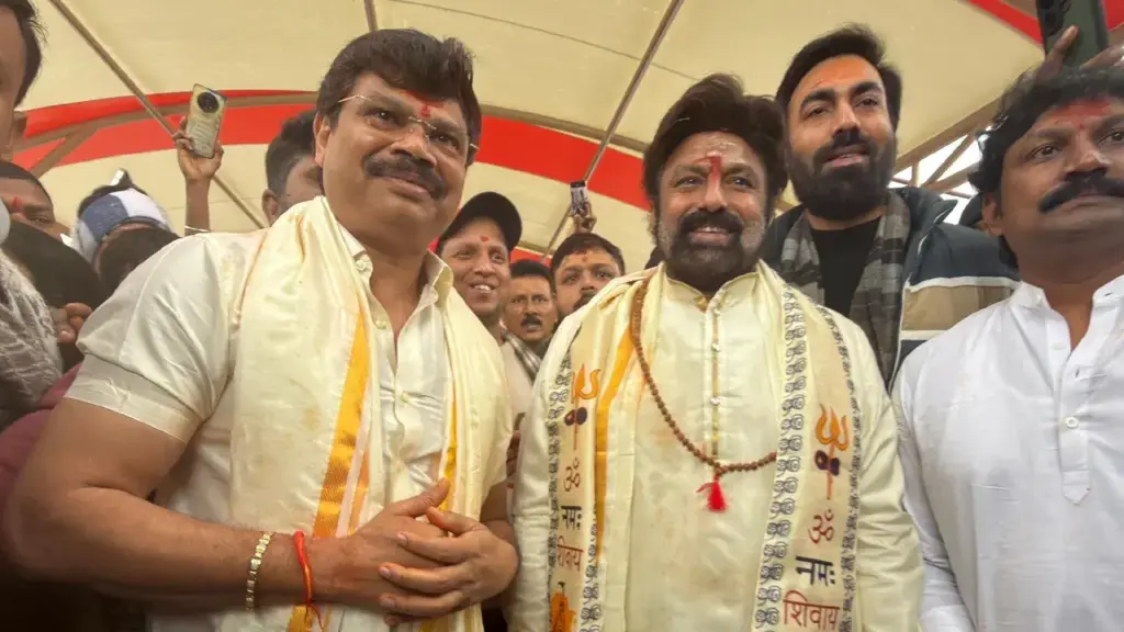 Balayya performed special pujas in Varanasi