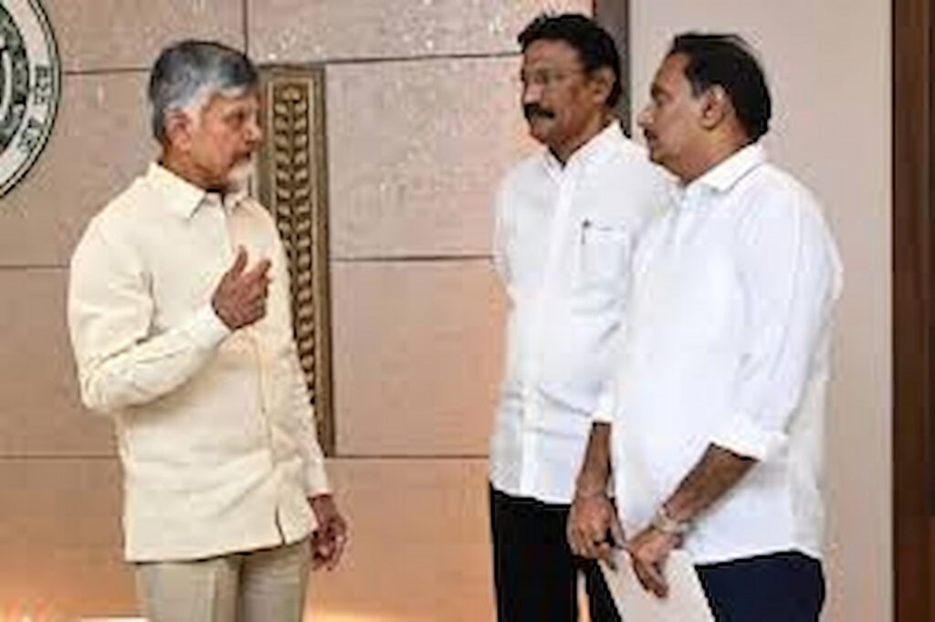 సీఎం చంద్రబాబుతో ఎంపీ కేశినేని చిన్ని భేటీ