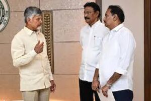 సీఎం చంద్రబాబుతో ఎంపీ కేశినేని చిన్ని భేటీ