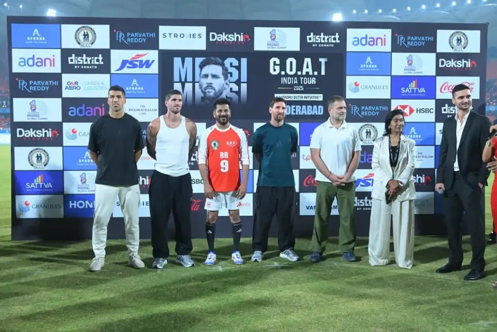 HYDలో జరిగిన మెస్సీ టూర్‌పై నాగవంశీ ప్రశంసలు