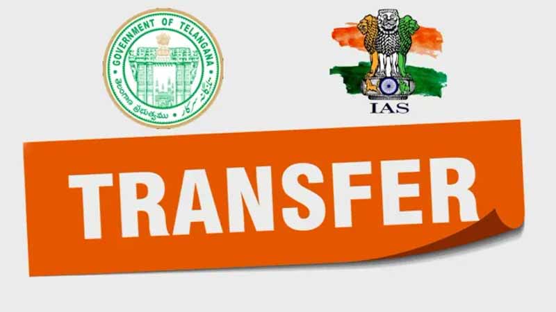 IAS Transfers : తెలంగాణలో పెద్ద ఎత్తున ఐఏఎస్ ల బదిలీలు