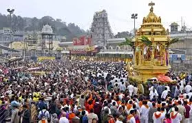 వైకుంఠ దర్శనాల రద్దీ