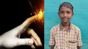 చిన్నారి సమయస్ఫూర్తితో కాపాడుకున్న తల్లి ప్రాణం