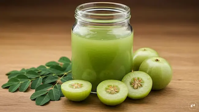 Latest Telugu News : Amla juice : ఖాళీ కడుపుతో ఉసిరి మొరింగ జ్యూస్ తాగారంటే.. అనారోగ్యం పరార్..
