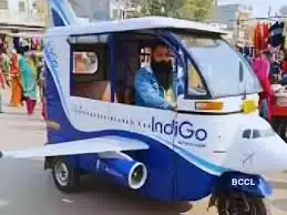 Indigo Auto-Rickshaw