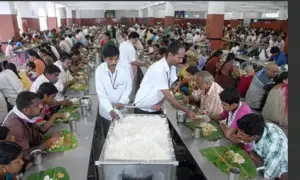 మెనూ లో ఇకపై అన్నప్రసాదాల తయారీ