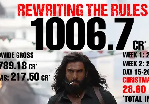 Ranveer Singh: 21 రోజుల్లోనే రూ.1000 కోట్ల క్లబ్‌లోకి ‘ధురంధర్’