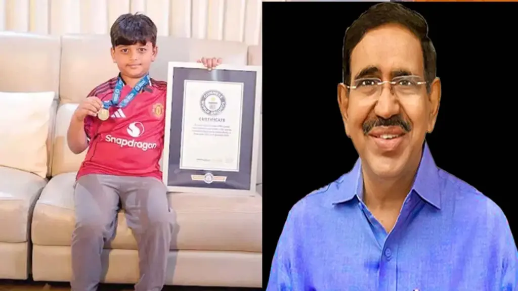 8 ఏళ్లకే గిన్నిస్ ఘనత సాధించిన జిష్ణు ఆర్యన్