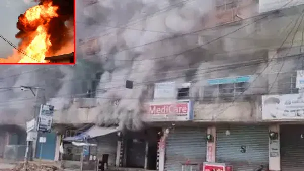 Telugu news: AP Anakapalli Fire: నర్సీపట్నం భవనం మంటల్లో కమ్ముకుపోయింది