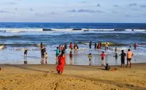 హైదరాబాద్‌లోని బీచ్ ను చూసే అనుభూతి