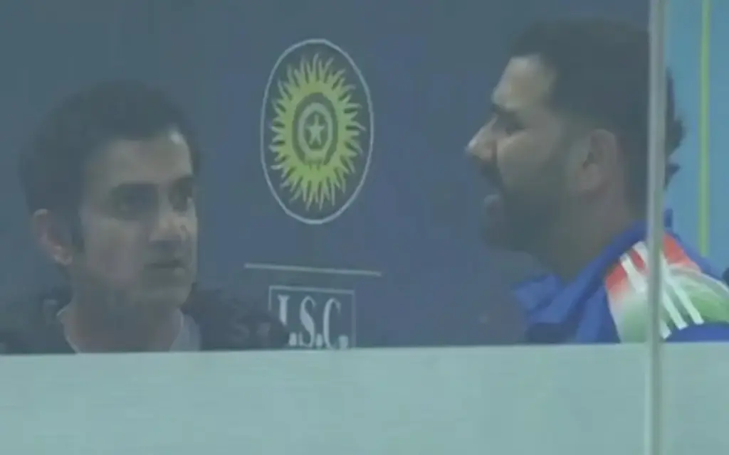 Long discussion between Rohit and Gambhir