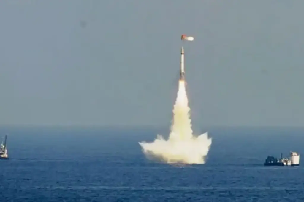 K-4 missile launch successful