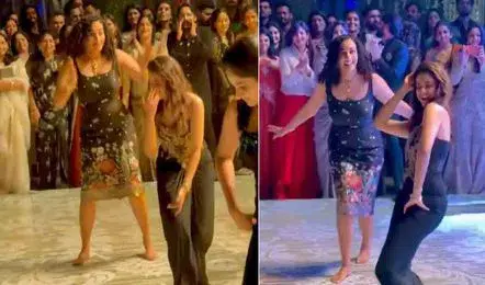 నాని భార్యతో కలిసి స్టెప్పులేసిన కీర్తి