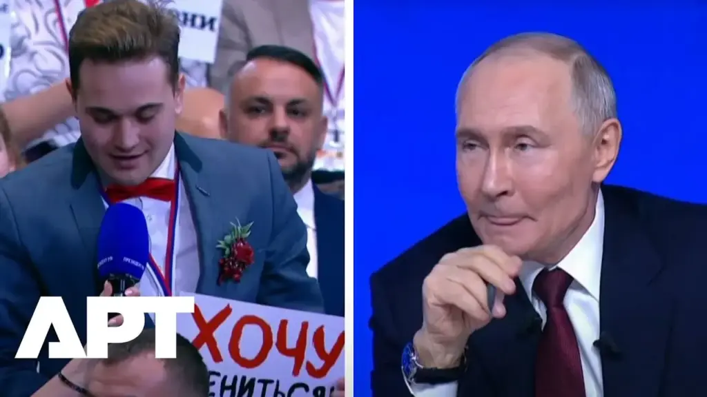 Russia: పుతిన్ సమక్షంలోనే ఓ జర్నలిస్ట్ స్నేహితురాలికి పెళ్లి ప్రపోజ్